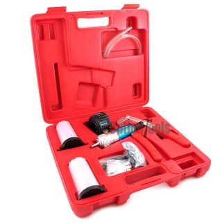 Vacuum Pump Test Brake Clutch Bleeding Bleeder Tool Kit Diagnostic AC 
