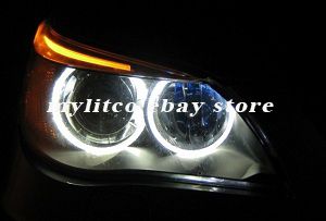 Your BMW need to have 4 bulbs to light up 4 rings, if your only found 