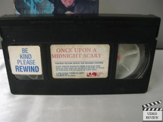   Upon A Midnight Scary VHS 1989 Vincent Price Rene Auberjonois