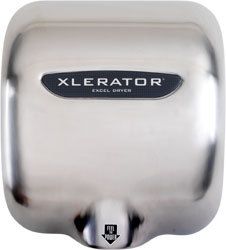 XLERATOR Stainless Steel Automatic Bathroom Hand Dryer