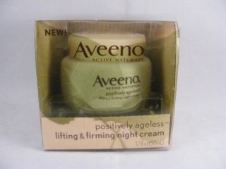 Aveeno Active Naturals Positively Ageless Lifting Firming Night Cream 