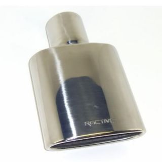 Polished Stainless T304 Steel Car Oval Exhaust Tip