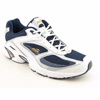 Avia A5020MWDS Mens Sz 12 White Navy Grey Running Shoes