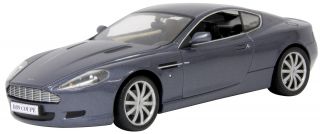 Aston Martin DB9 Coupe Silver Die Cast Model Car 1 18 New in Box 