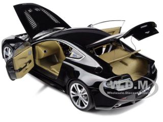 2010 Aston Martin V12 Vantage Black 1 18 by Autoart 70207