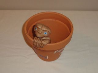 1983 Avon E T Extra Terrestrial Porcelain Flower Pot Pal Figurine