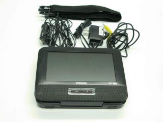 Philips 7 LCD Dual Screen Portable DVD Player, Black (P/N PD7012/37)