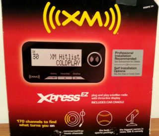 Audiovox XpressEZ XMCK5P For XM Car Home Satellite Radio Receiver