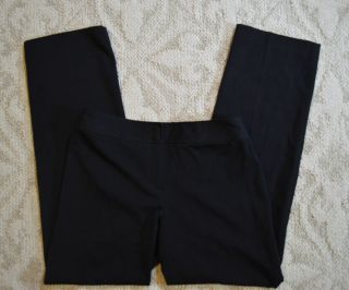 Liz Claiborne Audra Fit Womens Black Dress Pants Slacks sz 6 R