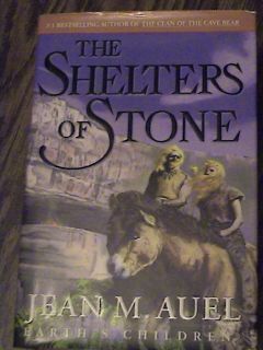 The Shelters of Stone by Jean M Auel Hardcover Book