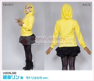 Vocaloid Matryoshka Kagamine Rin Anime Custom Cosplay Costumes Party 