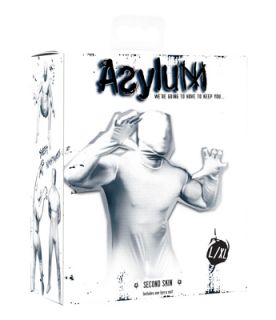 Asylum Second Skin L XL Full Head Body Suit Lycra