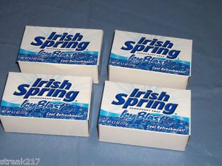 Irish Spring Icy Blast Deodorant Soap Bars
