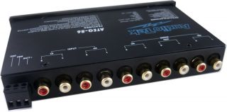 Band Pre Amp Parametric Equalizer EQ w Dual Input Subwoofer Control 