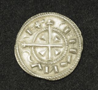 1131 Hungary Stephen II Medieval Silver Denar Coin XF