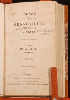 details a smart and highly collectable first edition of austen