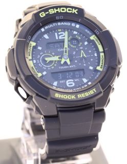 Casio Aviation G Shock Atomic Solar Watch GW3500B 1A