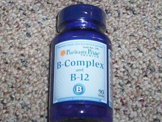 COMPLEX B12 B 12 VITAMIN ENERGY HEALTHY SKIN HAIR NERVE PURITAN 