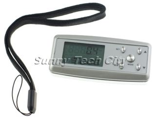 Digital Pocket 3D Pedometer Walking Calorie LCD Counter