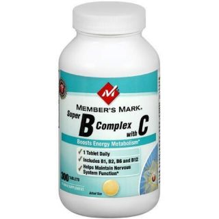 Vitamin B Complex 300 Members Mark Pills Generic Pill C