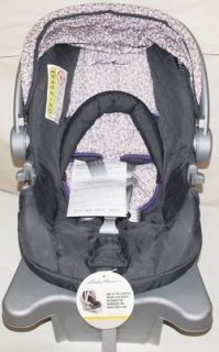 New Eddie Bauer Infant Car Seat Destination Brooke Purple Gray 