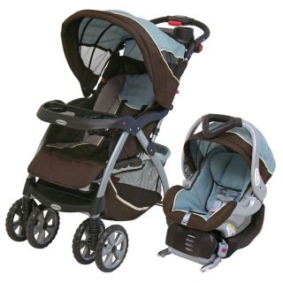 Baby Trend Travel System w/ Flex Loc Infant Car Seat Stroller Baby 