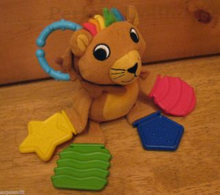 Kids II Baby Einstein Gym Link Toy Plush Lion Teether U