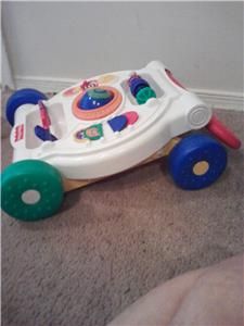 fisher price activity walker push baby toy