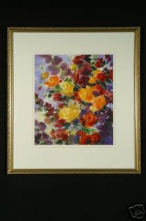 Yevgeniy Zolotsev, Original Watercolor, titled Roses. This piece 