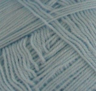 Bernat Big Ball Baby Sport Mill End Yarn, Color BABY BLUE, 3 Ply, One 