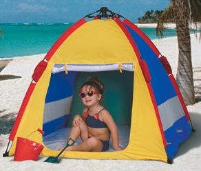 Kel Gar Baby Pop Up Beach Sun Shade Cabana Tent Large