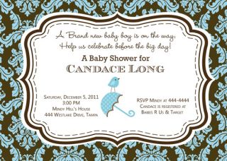Baby Shower Invitations U Print Many Designs Fast