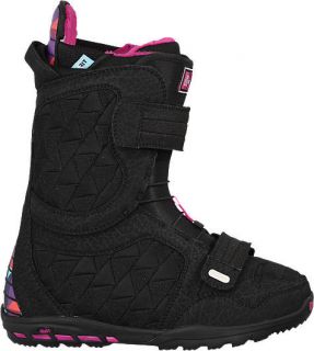 Burton Axel Black Multi 2011 Womens Snowboard Boots 7 5