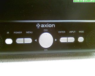 Axion AXN 8701 7 Inch Widescreen Handheld LCD TV Built In Tuner