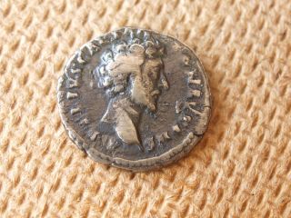 Marcus Aurelius as Caesar Ar Denarius Virtus