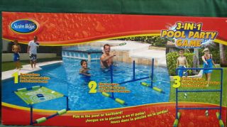 Swimming Pool Party Games Bag Ring Toss Ladder Ball