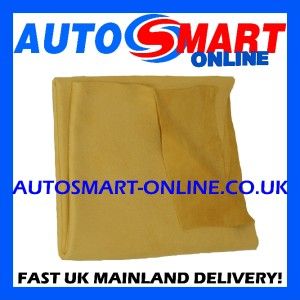 Autosmart Large Chamois Car Leather not Synthetic Genuine Pro Quality 