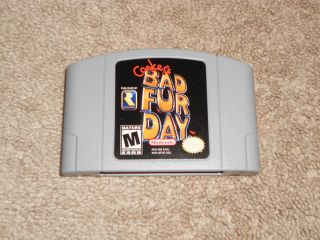 Conkers Bad Fur Day Nintendo 64 2001 RARE Tested