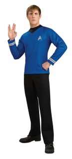 Star Trek Raumschiff Enterprise Kostüm Shirt Blau GR XL