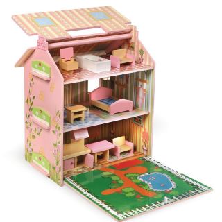 Badger Basket Ivy Cottage Dollhouse Furniture Pretend Play Doll House 
