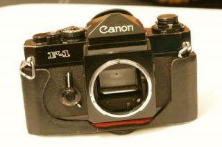 Canon F 1 F1 F 1 35mm Film Camera Body Only ONLY MISSING SEALS