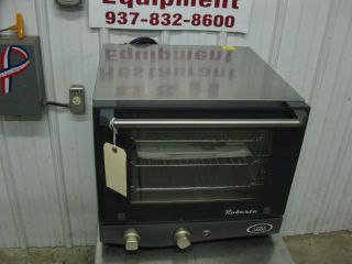   Quarter Size Commercial Counter Top Bakery Convection Oven XAF003