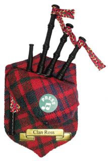 Great Gift Scotland Tartan Musical Clan Magnet Bagpipes Ross