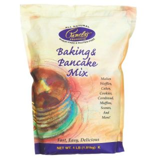 Pamelas Ultimate Baking Pancake Mix 4 lbs Bags x 3