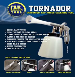 Tornador Car Cleaning Gun Twin Pack Plus Free Bonus
