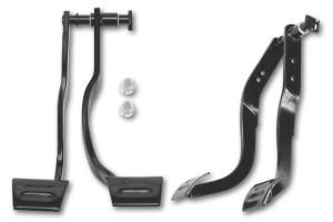 Manual Transmission Brake Clutch Pedal Set Includes Bushings Pin Clip 