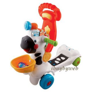 Vtech 80 112600 Baby Toddler Toy 3 in 1 Learning Zebra Scooter Ages 12 
