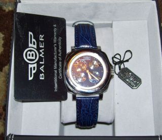 Balmer Cygnus Automatic Wristwatch NIB