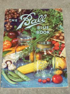 Vintage The Ball Blue Book of Canning and Preserving Recipes 1943