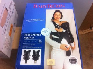 BabyBjorn Baby Carrier Miracle Soft Cotton